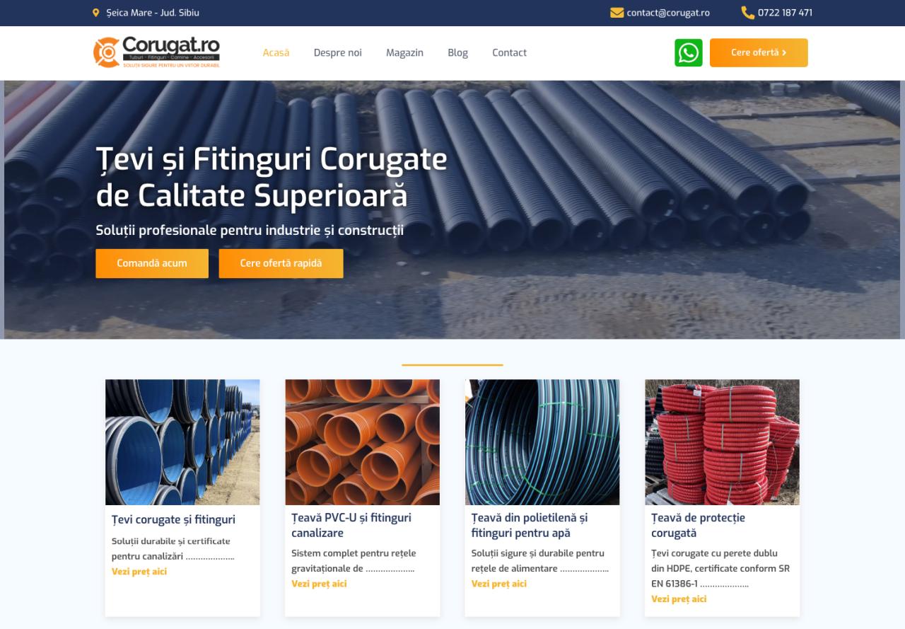 Web design and development project 8
